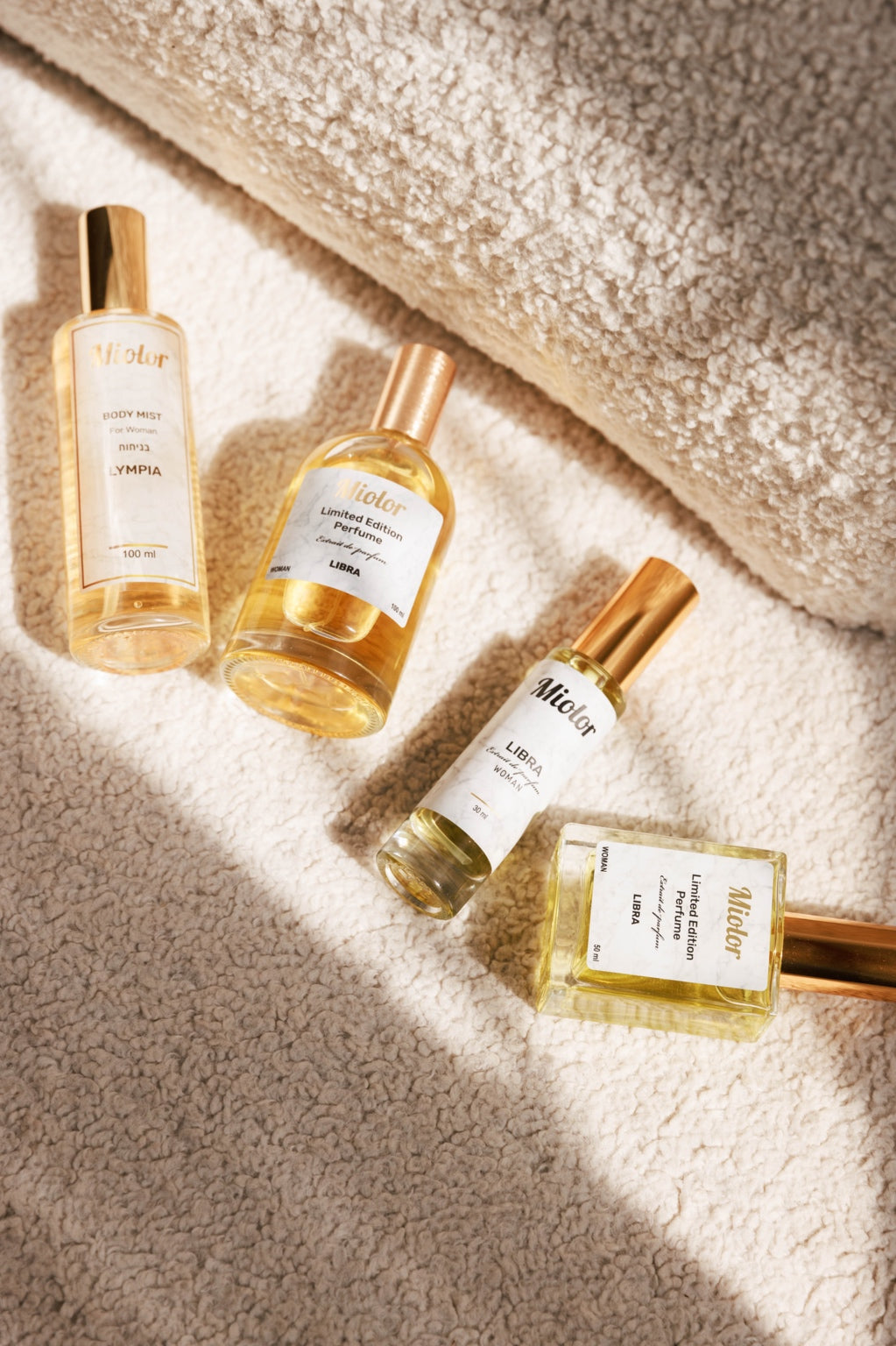 דרגות ריכוז הבושם