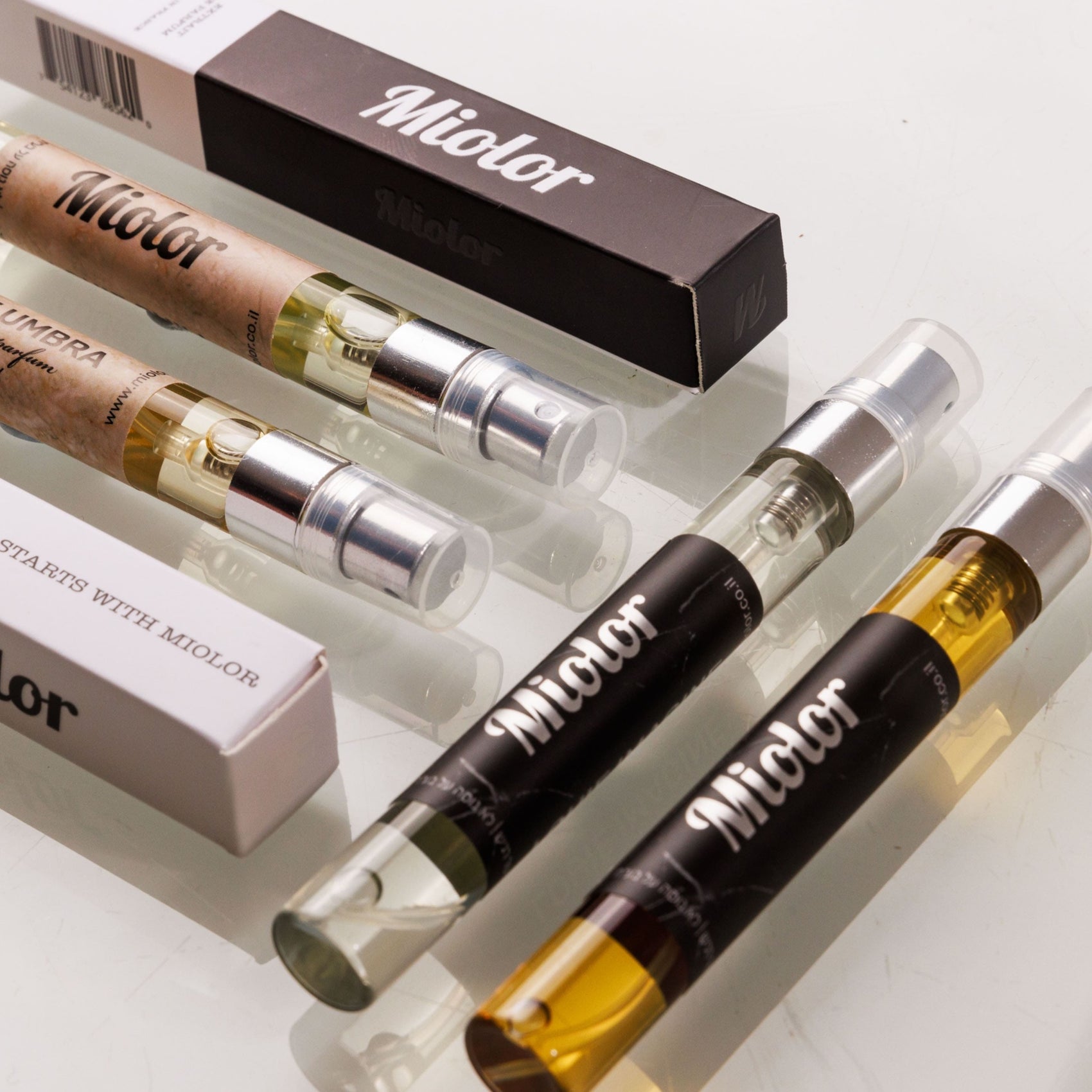 מארז גולד - 6 בשמים + דוגמית מתנה